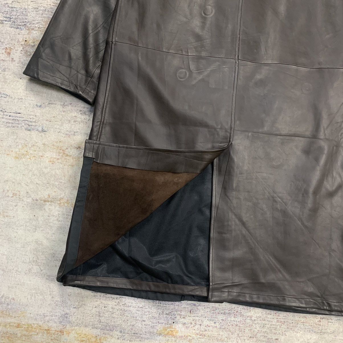 Ermenegildo Zegna Ermenegildo Zegna reversible nylon leather coat jacket Size US M / EU 48-50 / 2 - 11 Thumbnail