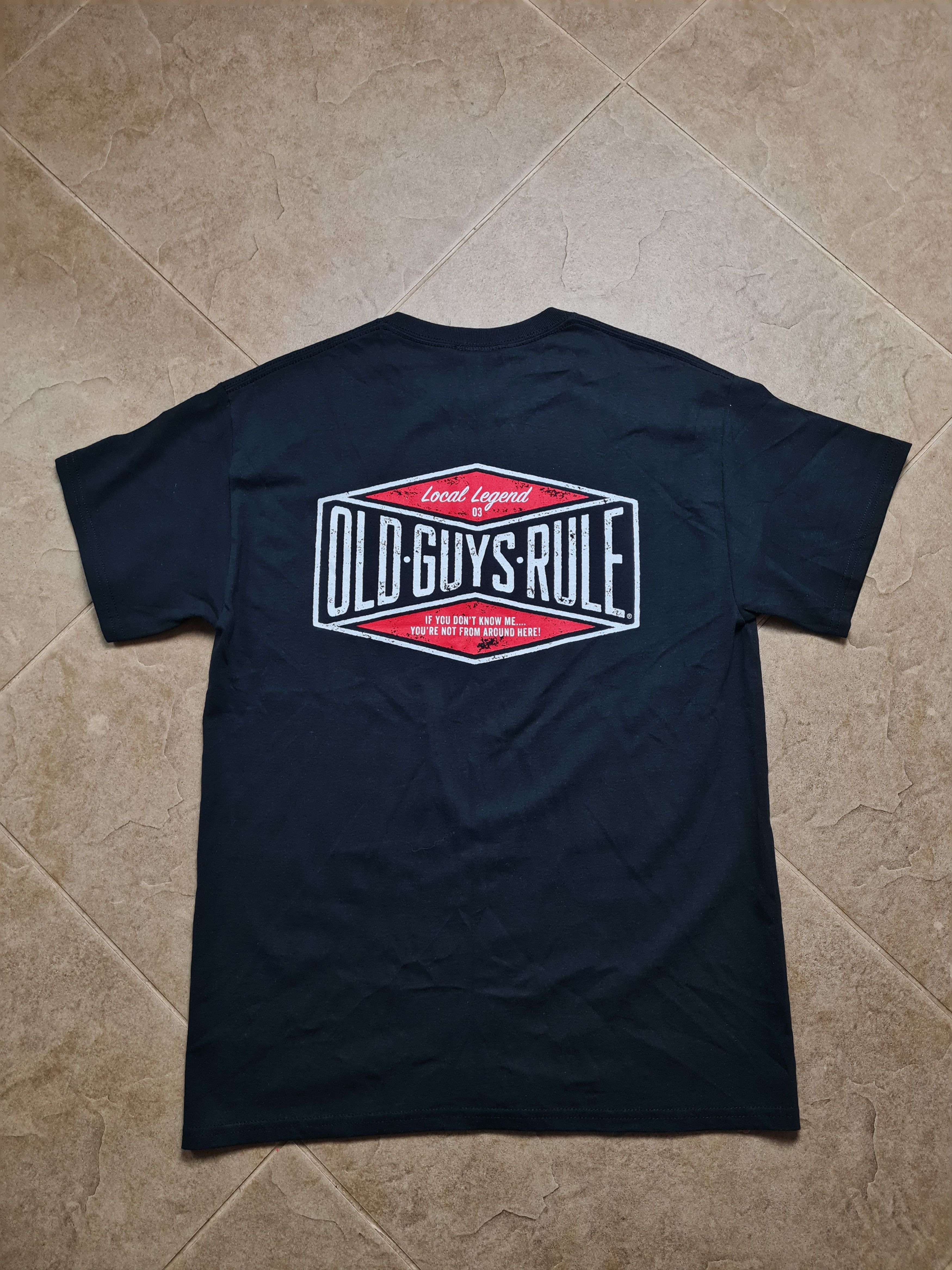Other Vintage T-shirts OLD GUYS RULE Retro USA Black Big Logo M Size US M / EU 48-50 / 2 - 1 Thumbnail