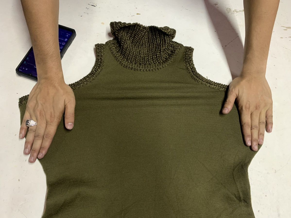 Ermanno Scervino × Vintage Ermanna scervino green body fitting dress size S-M Size ONE SIZE - 10 Thumbnail