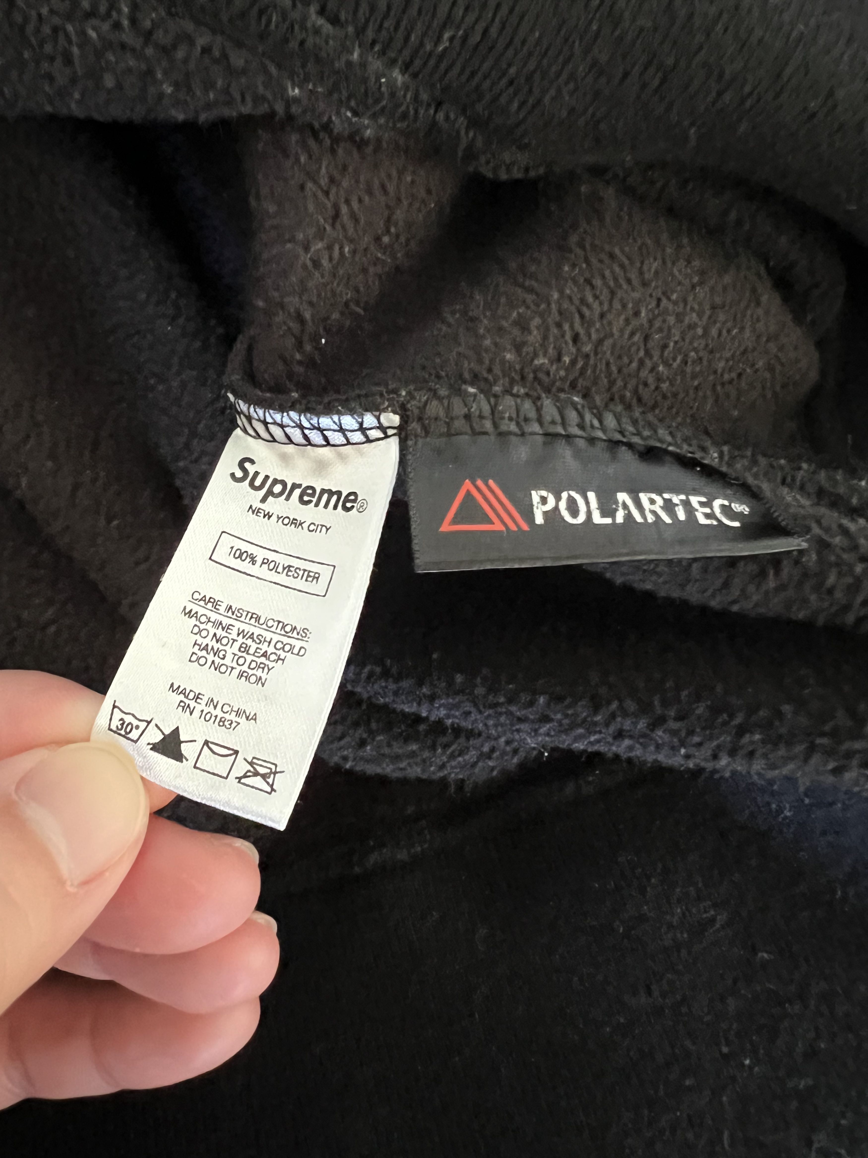 Supreme Supreme Polartec Small Box Crewneck Size US L / EU 52-54 / 3 - 6 Thumbnail