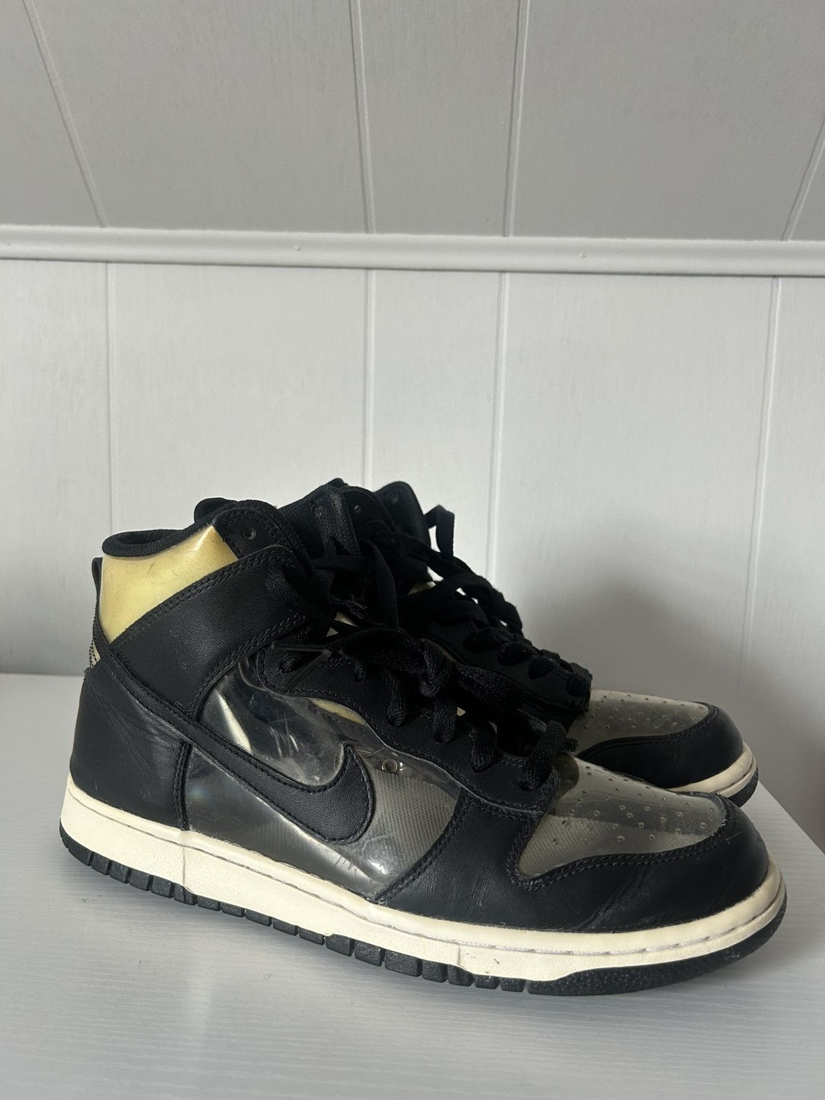 Comme des Garcons × Nike Nike Dunk Hi Retro CDG Clear Size US 10 / EU 43 - 1 Thumbnail