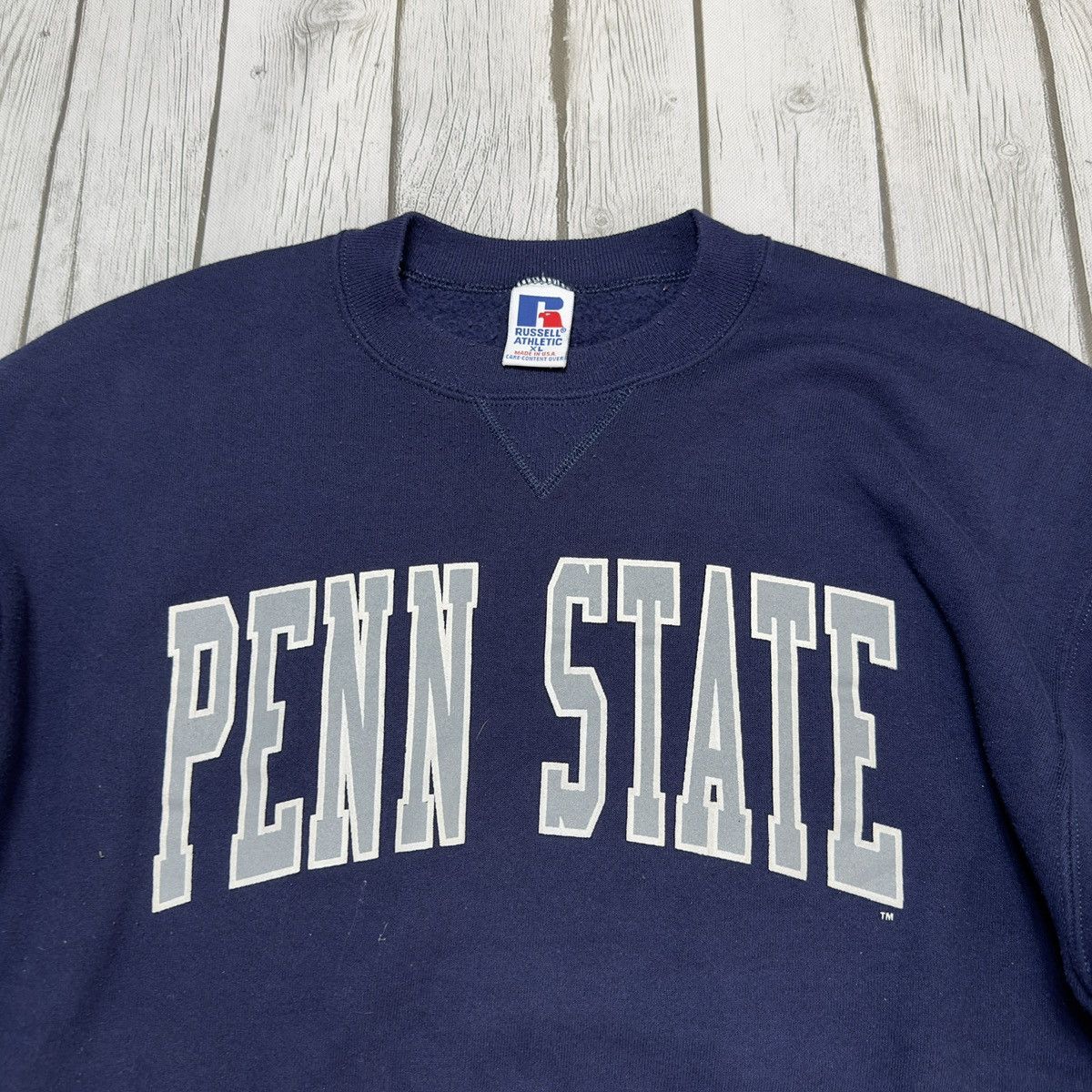 Russell Athletic × Vintage Vintage Penn State sweatshirt Size US XL / EU 56 / 4 - 3 Thumbnail