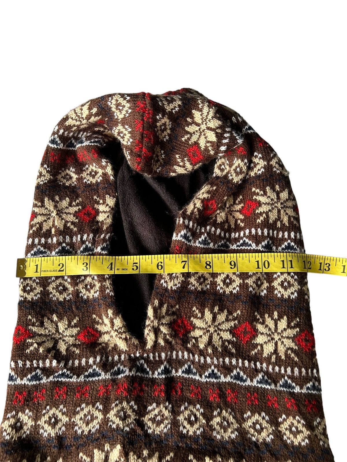Japanese Brand × Kapital × Vintage Vintage Balaclava big Beanie Hats Size ONE SIZE - 9 Thumbnail