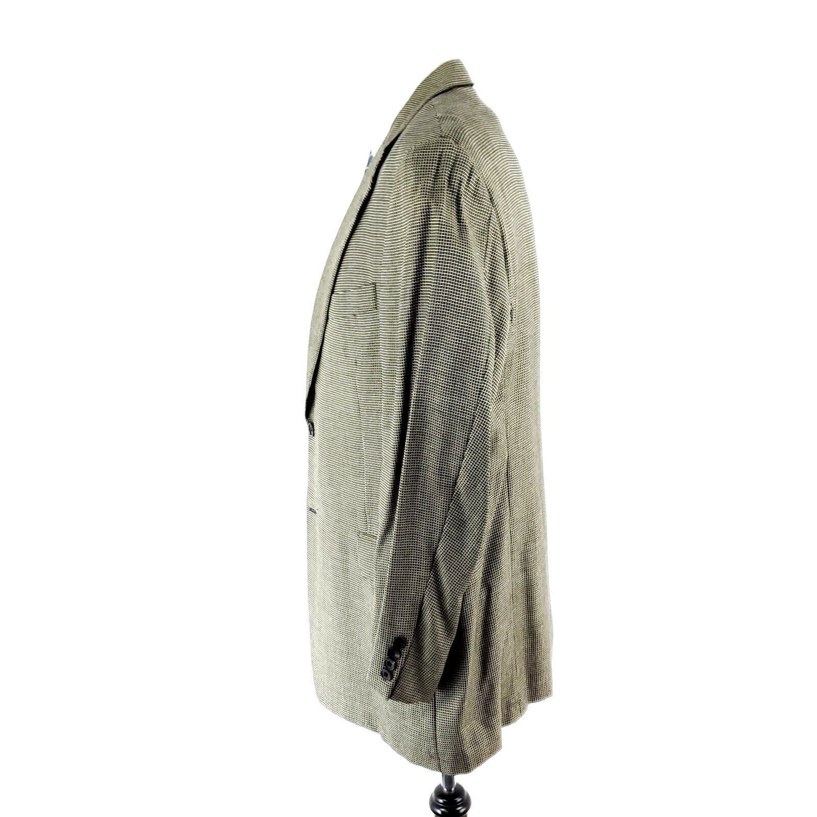 Hickey Freeman Hickey Freeman Wool Silk 2 Button Sport Coat 42R Or Slim Fit Size 42R - 4 Thumbnail
