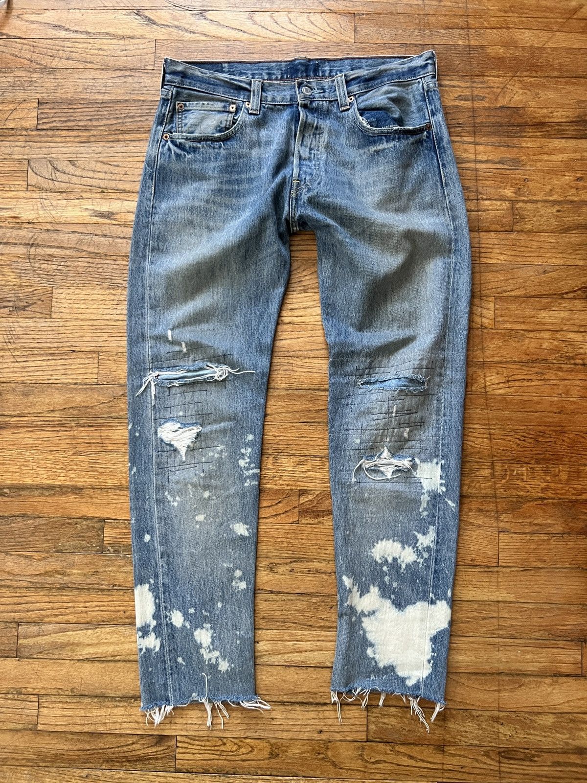 Japanese Brand × Levi's × Levi's Vintage Clothing Bonum Japan Levi reworked vintage denim Size US 33 - 1 Thumbnail