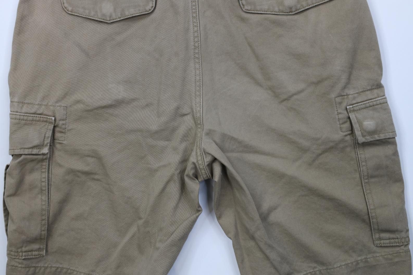 Lands' End Vintage 90s Y2K Lands End Heavyweight Surplus Cargo Shorts Size US 34 / EU 50 - 12 Thumbnail