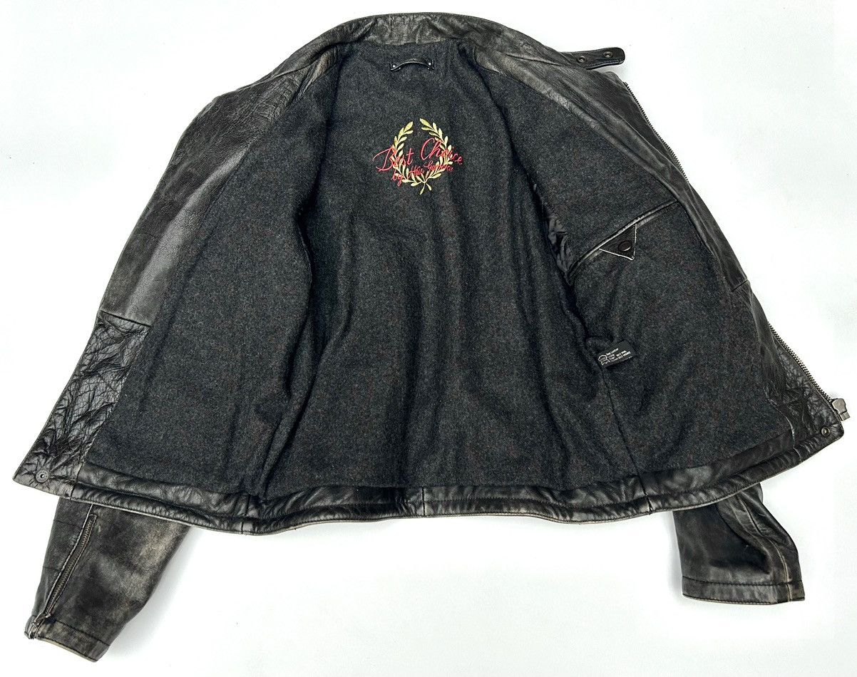 Hein Gericke × Vintage Vintage Hein Gericke Faded Leather Cafe Racer Biker Jacket Size US M / EU 48-50 / 2 - 5 Thumbnail