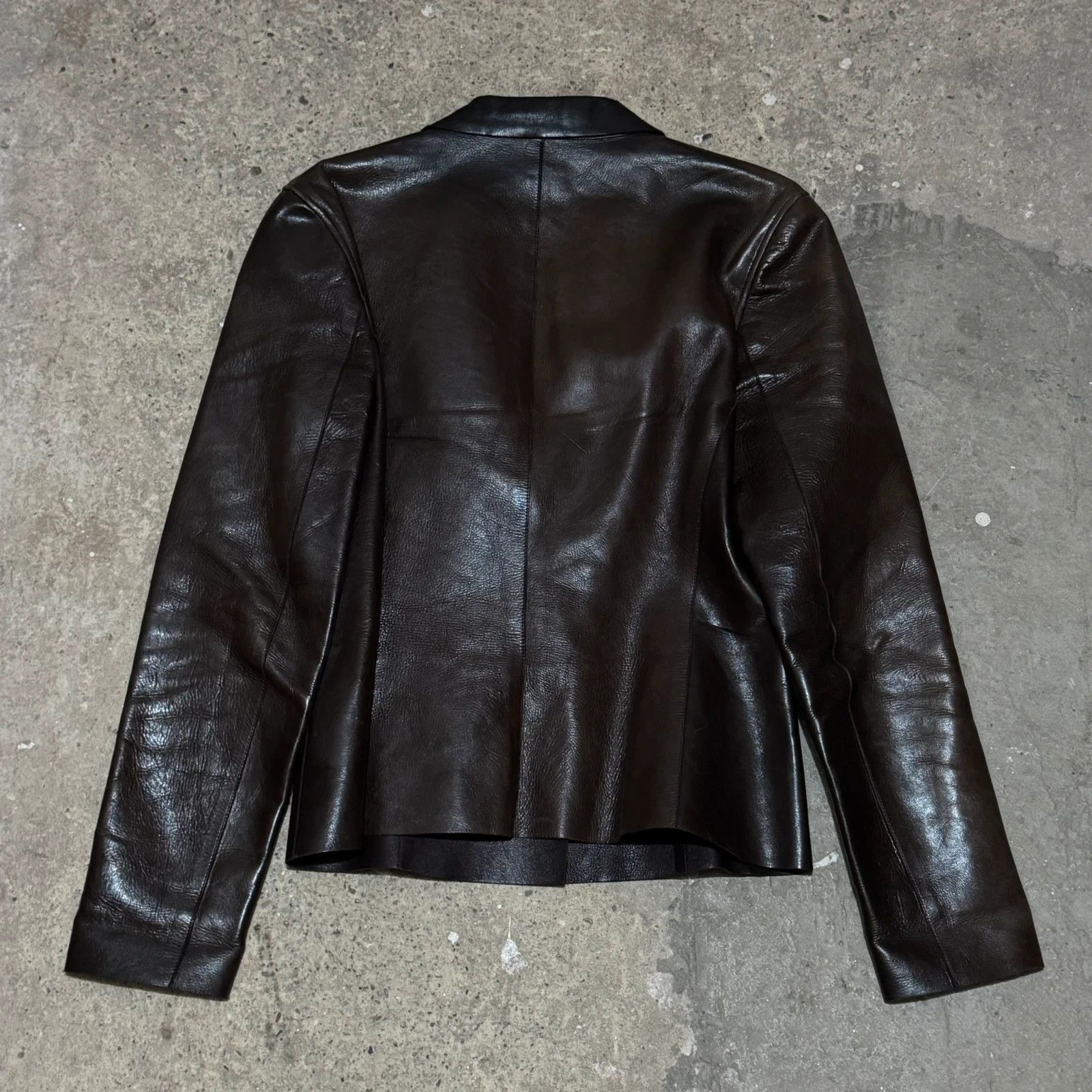 Gucci S/S 1998 Gucci by Tom Ford leather blazer Size S / US 4 / IT 40 - 13 Thumbnail