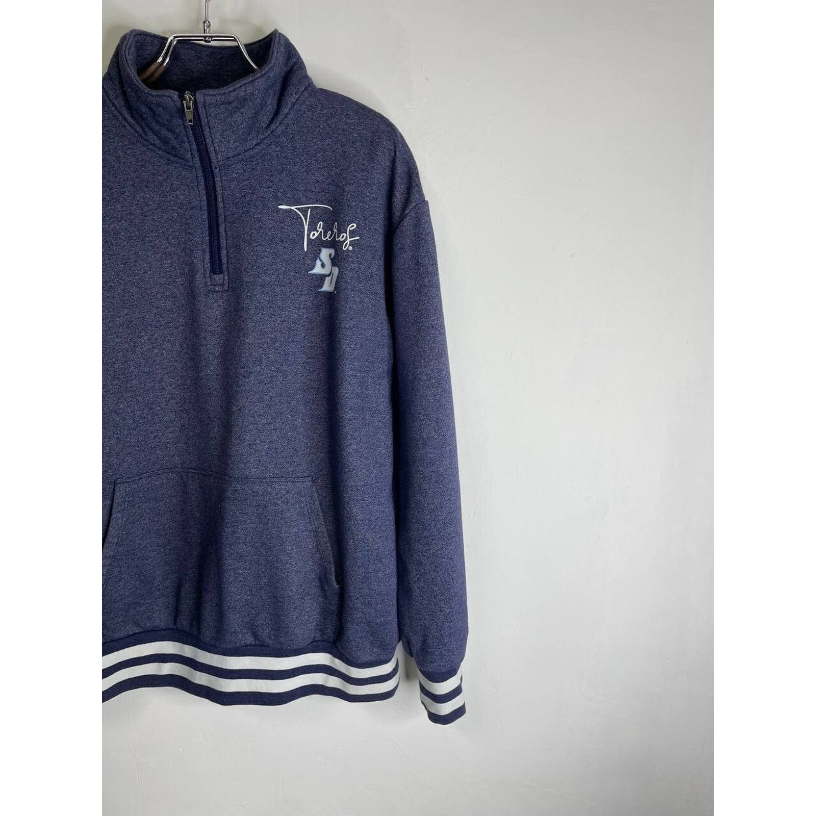 Champion Vintage Champion Toreros SD Navy 1/4 Zip Sweatshirt Size XL Size US XL / EU 56 / 4 - 5 Thumbnail