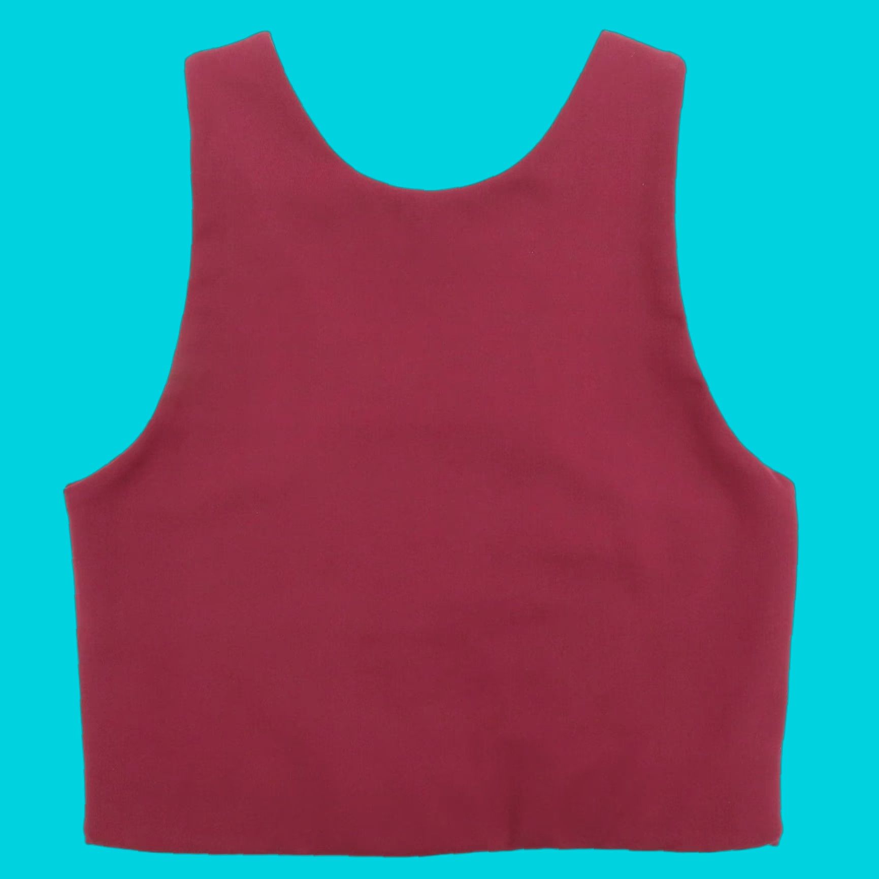 Girlfriend Collective Girlfriend Collective Tank Womens XS Plum Dylan Bra Sleeveless Size ONE SIZE - 1 Thumbnail