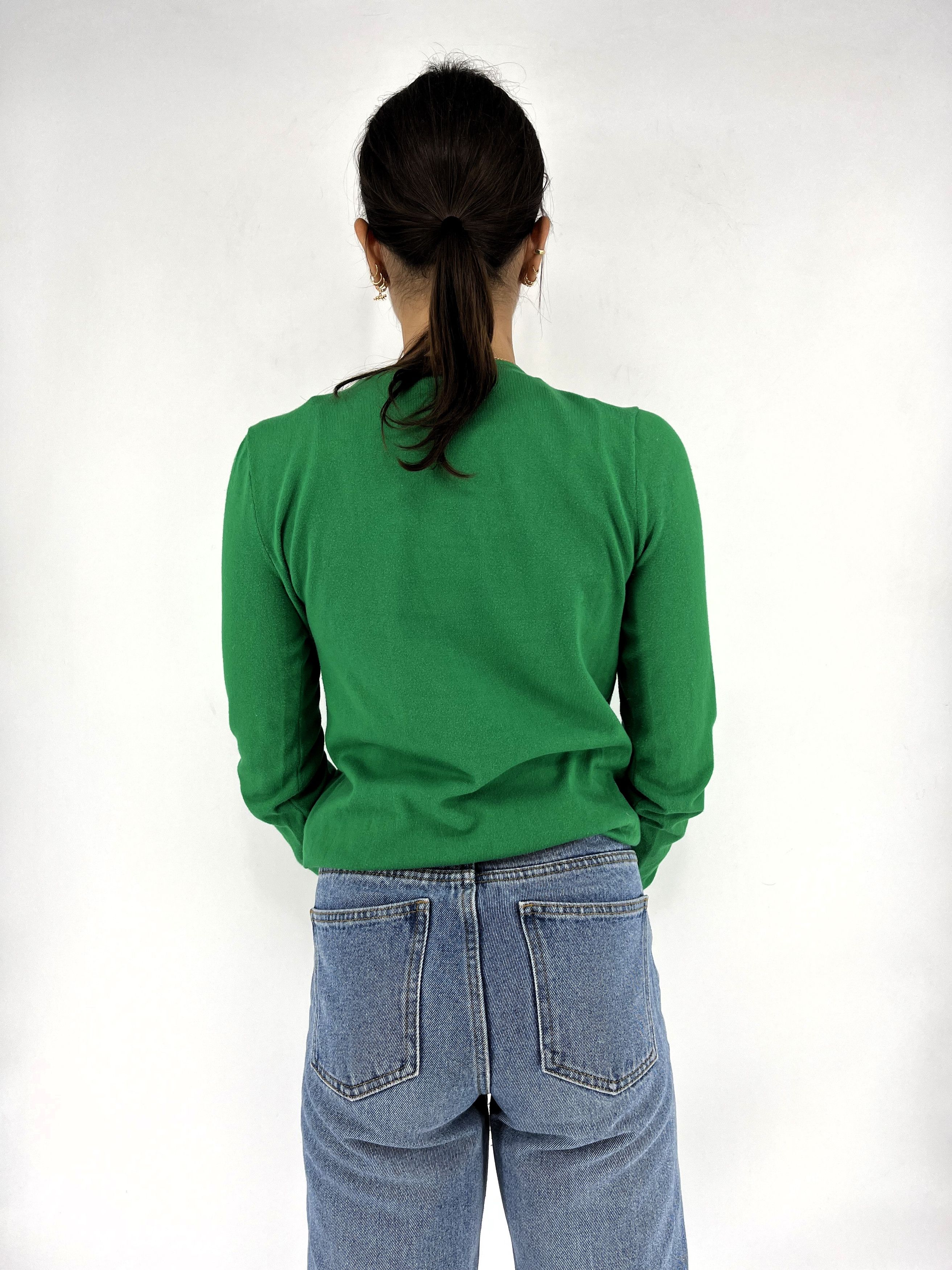 Polo Ralph Lauren × Ralph Lauren × Vintage Vintage Polo Ralph Lauren V-neck Knit Sweater Jumper Size M / US 6-8 / IT 42-44 - 6 Thumbnail