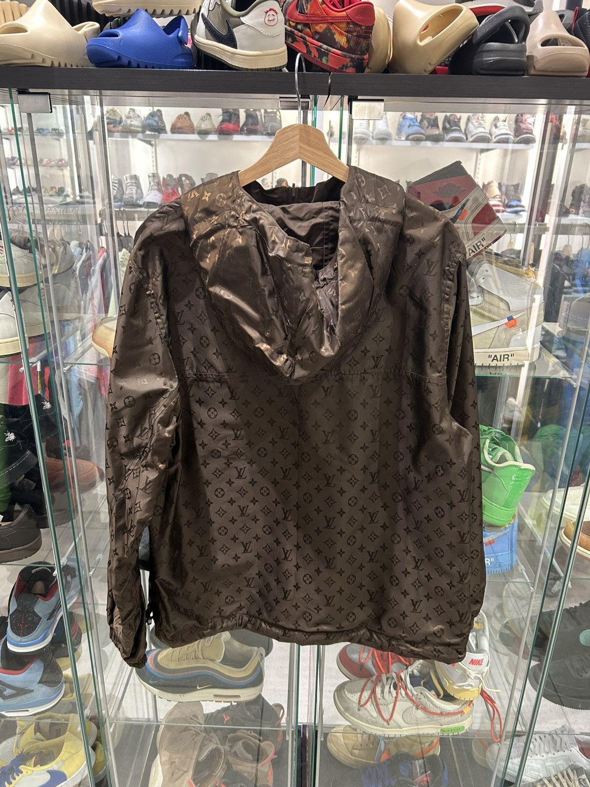 Louis Vuitton Louis Vuitton Reversible Nylon windbreaker Brown Size US XXL / EU 58 / 5 - 3 Thumbnail