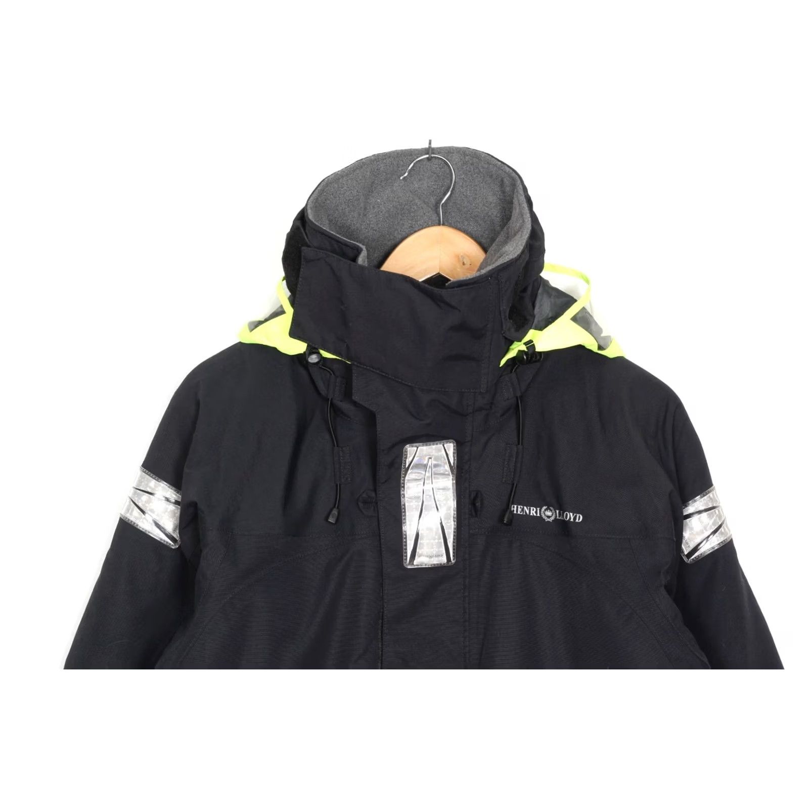 Henri Lloyd Henri Lloyd TP2 Offshore Sailing Jacket Men Hooded Padded Yachting MJ6220 Size M Dark Blue Size US L / EU 52-54 / 3 - 3 Thumbnail