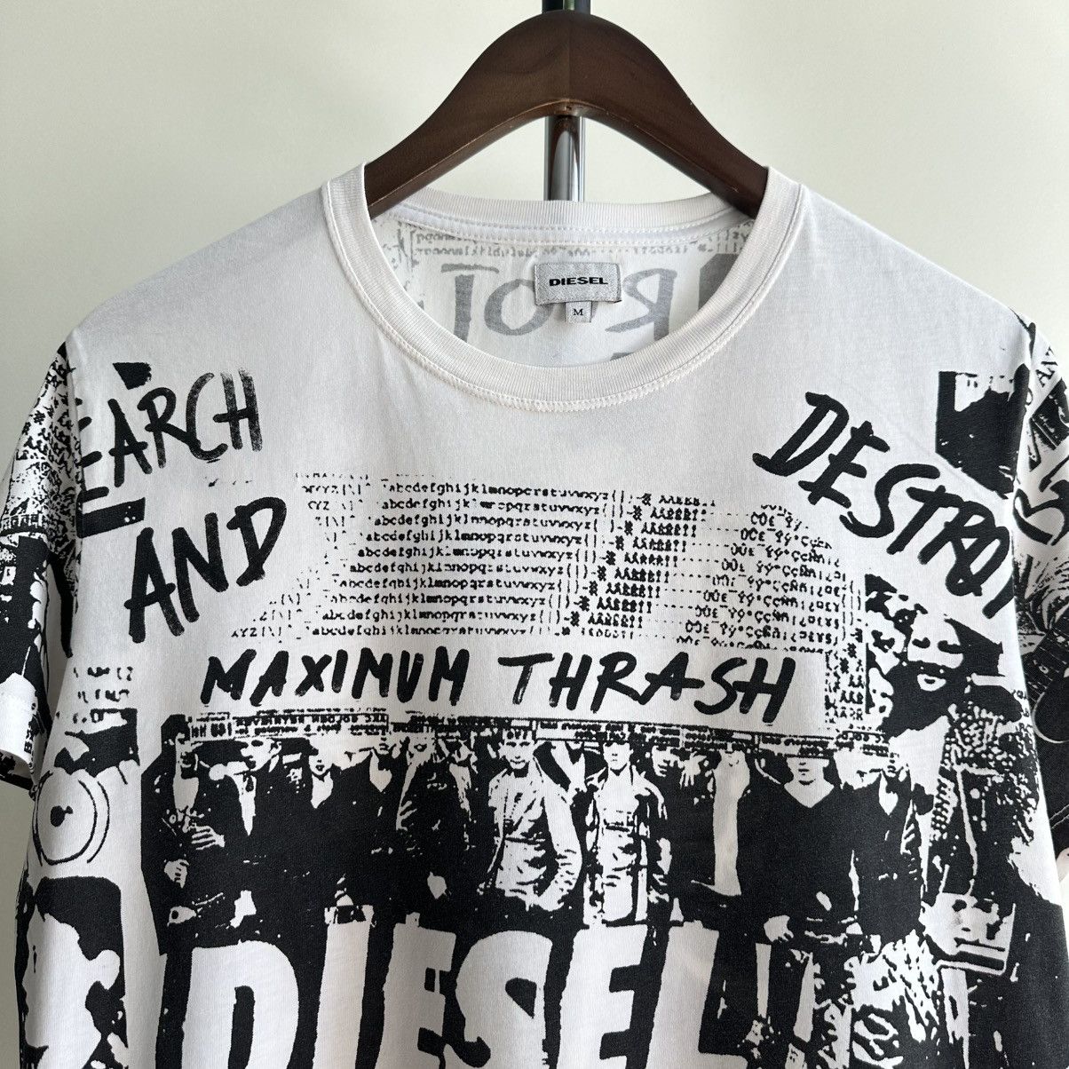 Diesel × Vintage VINTAGE DIESEL AOP TEE Size US M / EU 48-50 / 2 - 2 Thumbnail