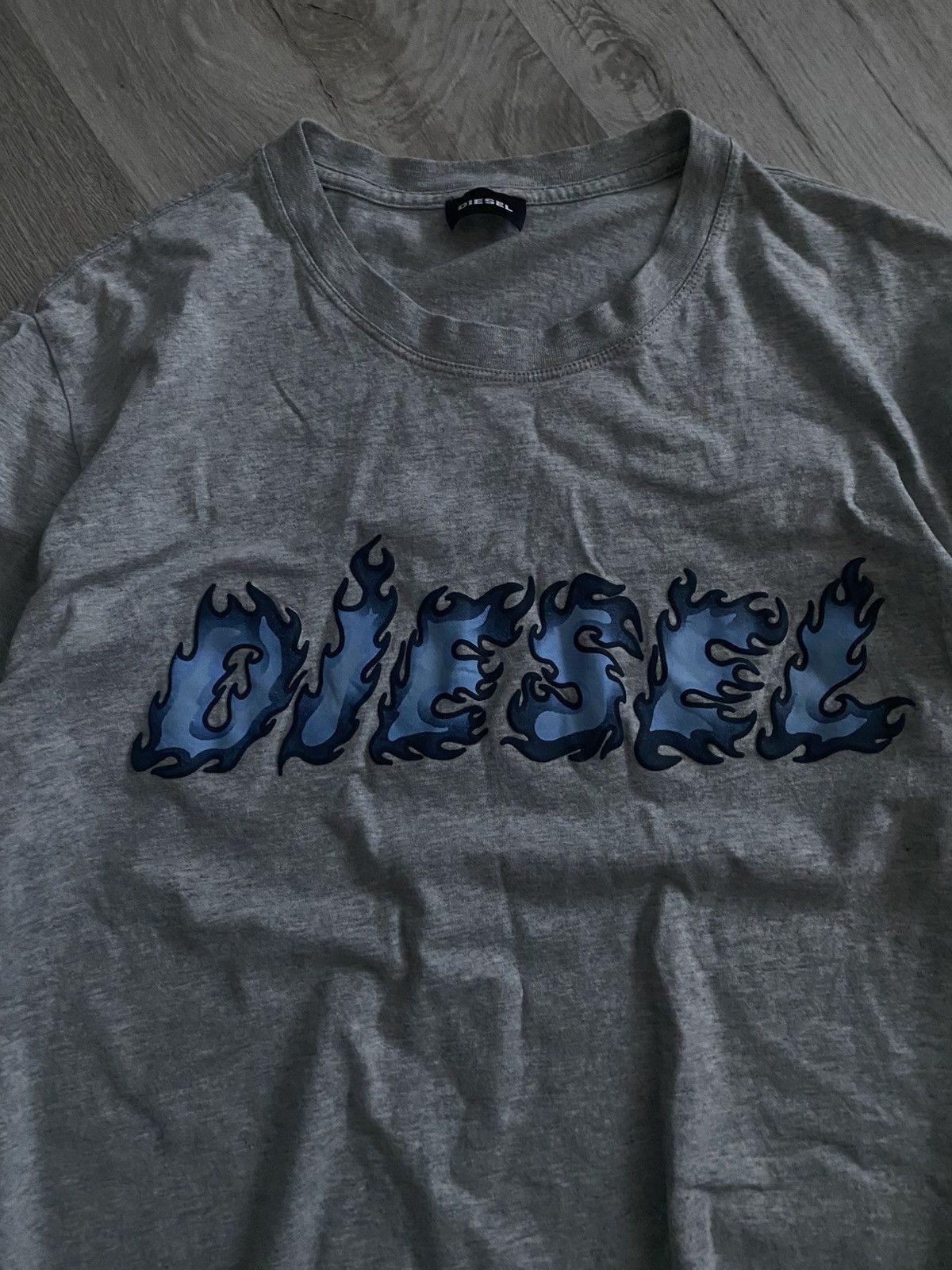 Diesel T-shirt Diesel big logo Size US L / EU 52-54 / 3 - 2 Thumbnail