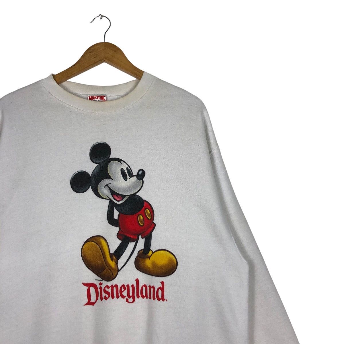 Disney × Japanese Brand × Mickey Mouse Vintage Mickey Mouse Disneyland Sweatshirt Large #A2 Size US L / EU 52-54 / 3 - 5 Thumbnail