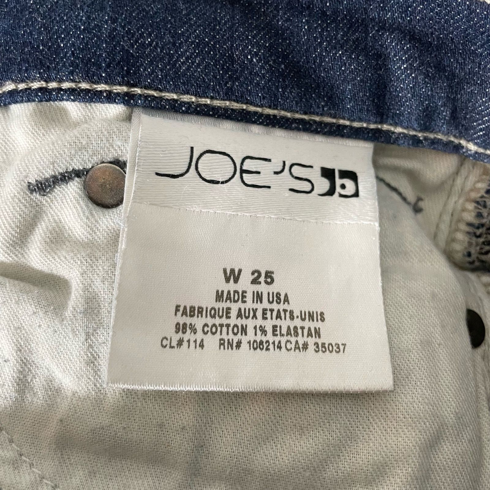 Joe's Joe's Jeans Women's Kennedy Cigarette Fit Lowrise Jeans - 25 Size 25" / US 0 / IT 36 - 4 Thumbnail