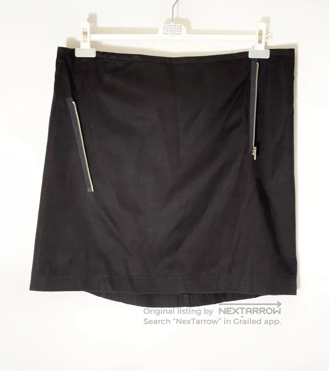 Comme des Garcons Comme des Garçons Black Zipper Skirt. Size 23" - 7 Thumbnail
