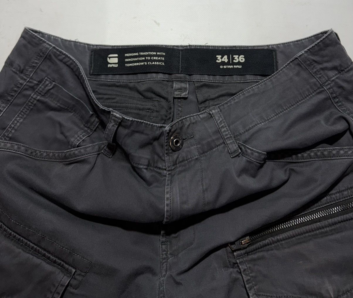 G-Star G-Star Robic Zip 3D Regular Tapered Cargo Pants Size US 34 / EU 50 - 4 Thumbnail