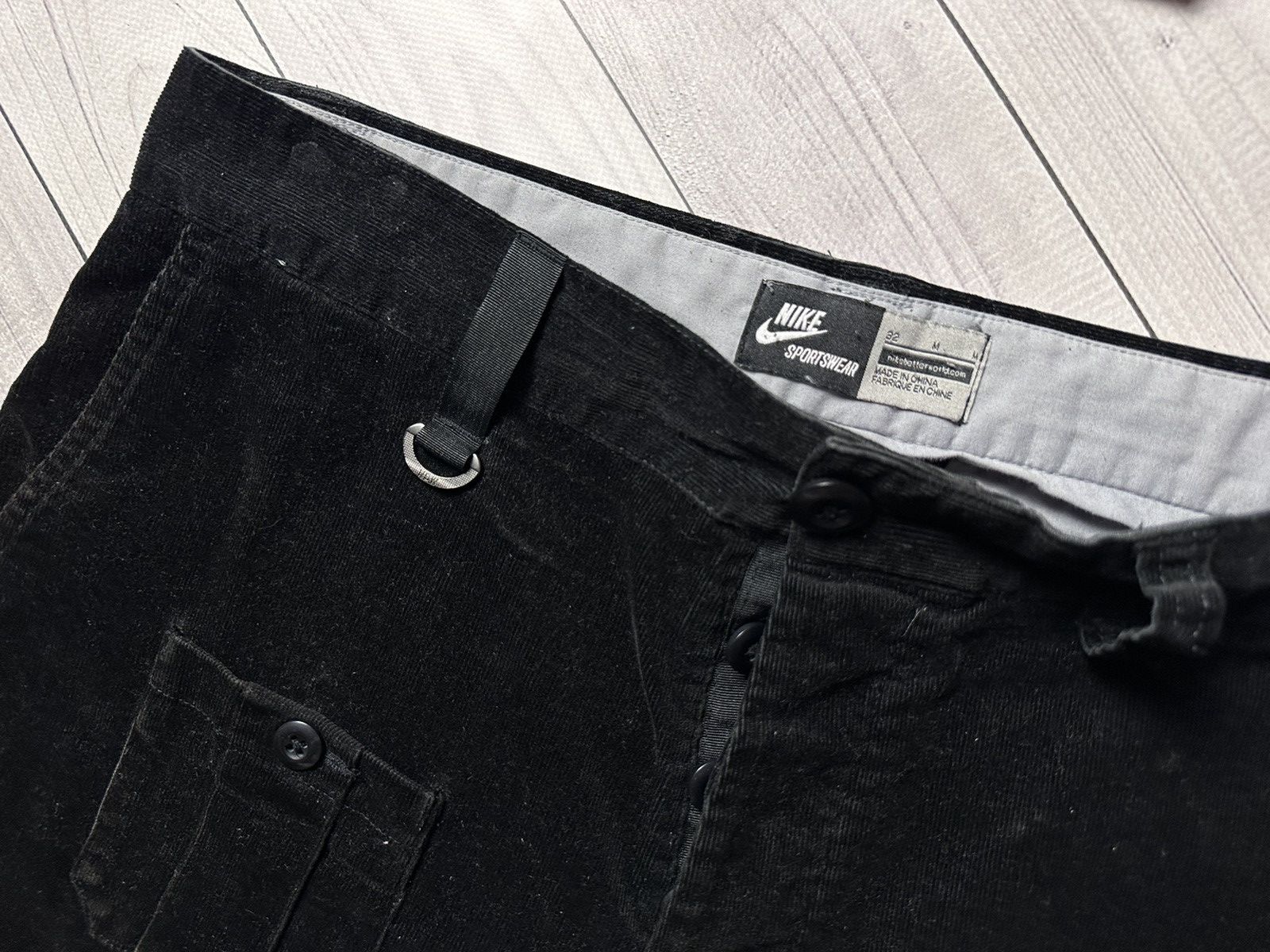 Nike × Vintage Vintage Nike SB velvet shorts pocket rare size M Size US 32 / EU 48 - 5 Thumbnail