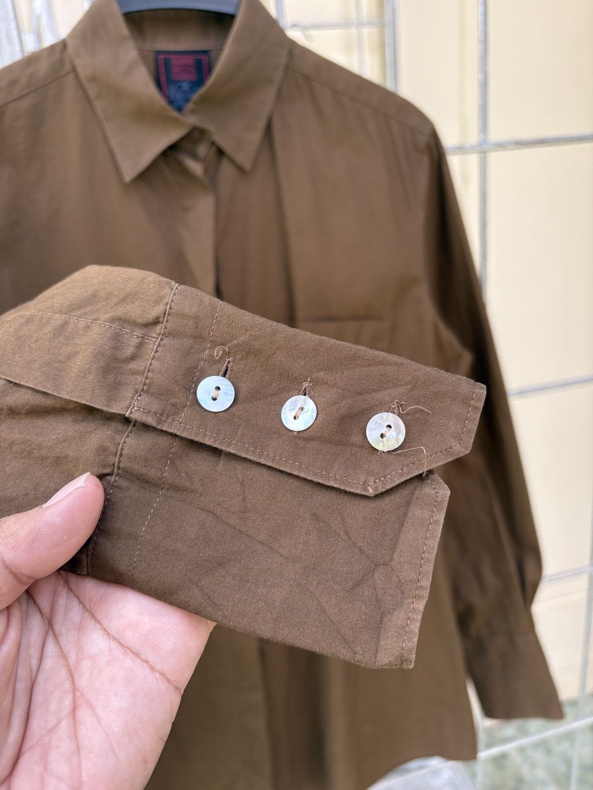 Jean Paul Gaultier Jean Paul Gaultier JPG brown lady shirt Size M / US 6-8 / IT 42-44 - 9 Thumbnail