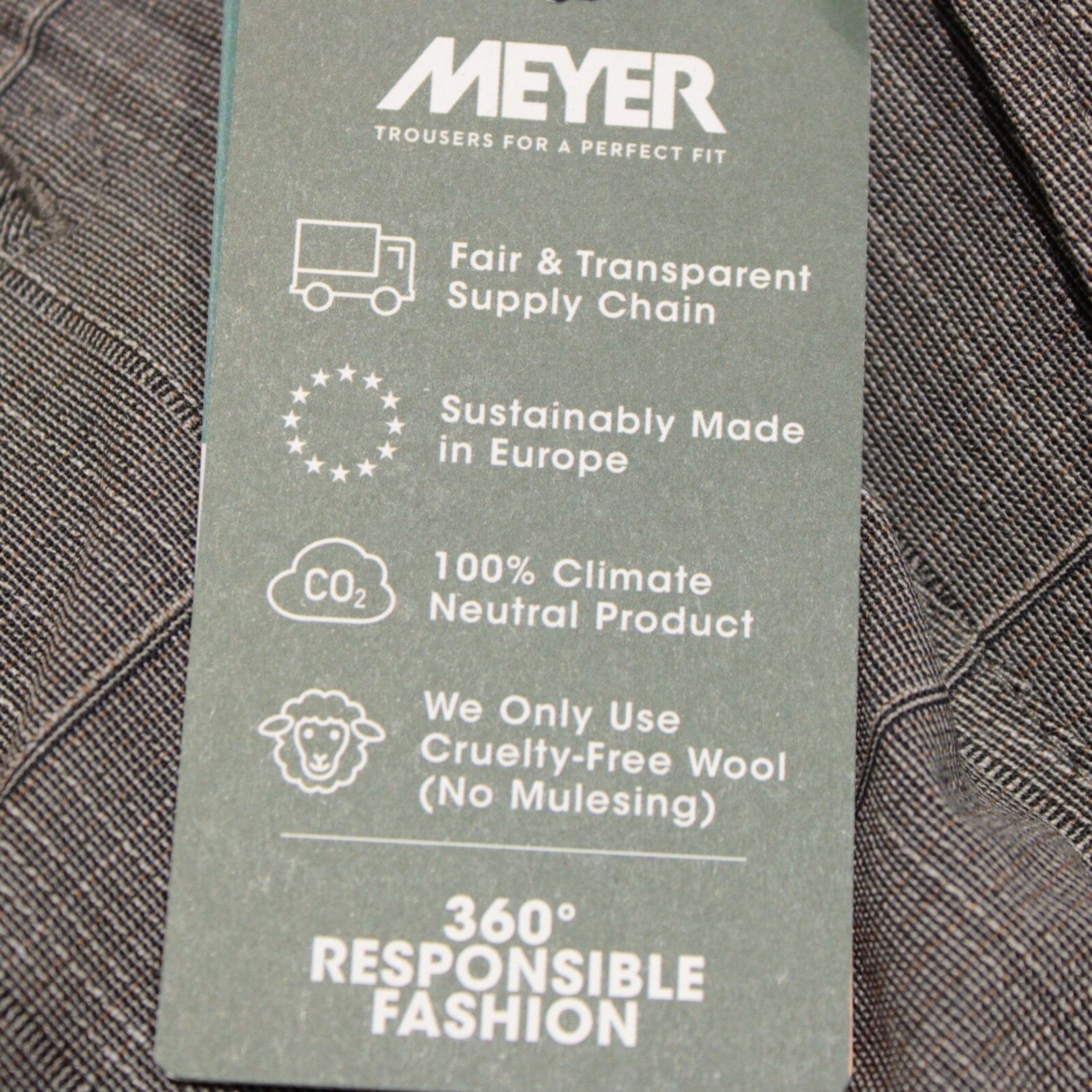 Other Meyer New with tags Dress Pants Size 34 US In Gray Size US 34 / EU 50 - 7 Thumbnail
