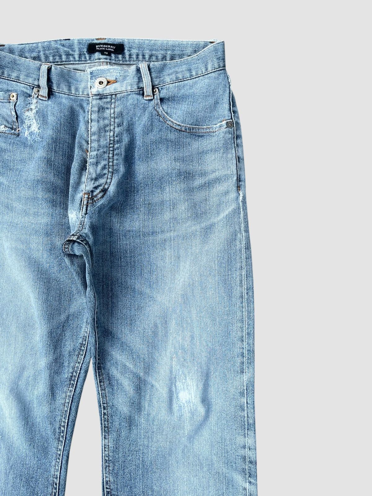 Burberry Burberry Black Label Blue Washed Jeans Size US 29 - 8 Thumbnail