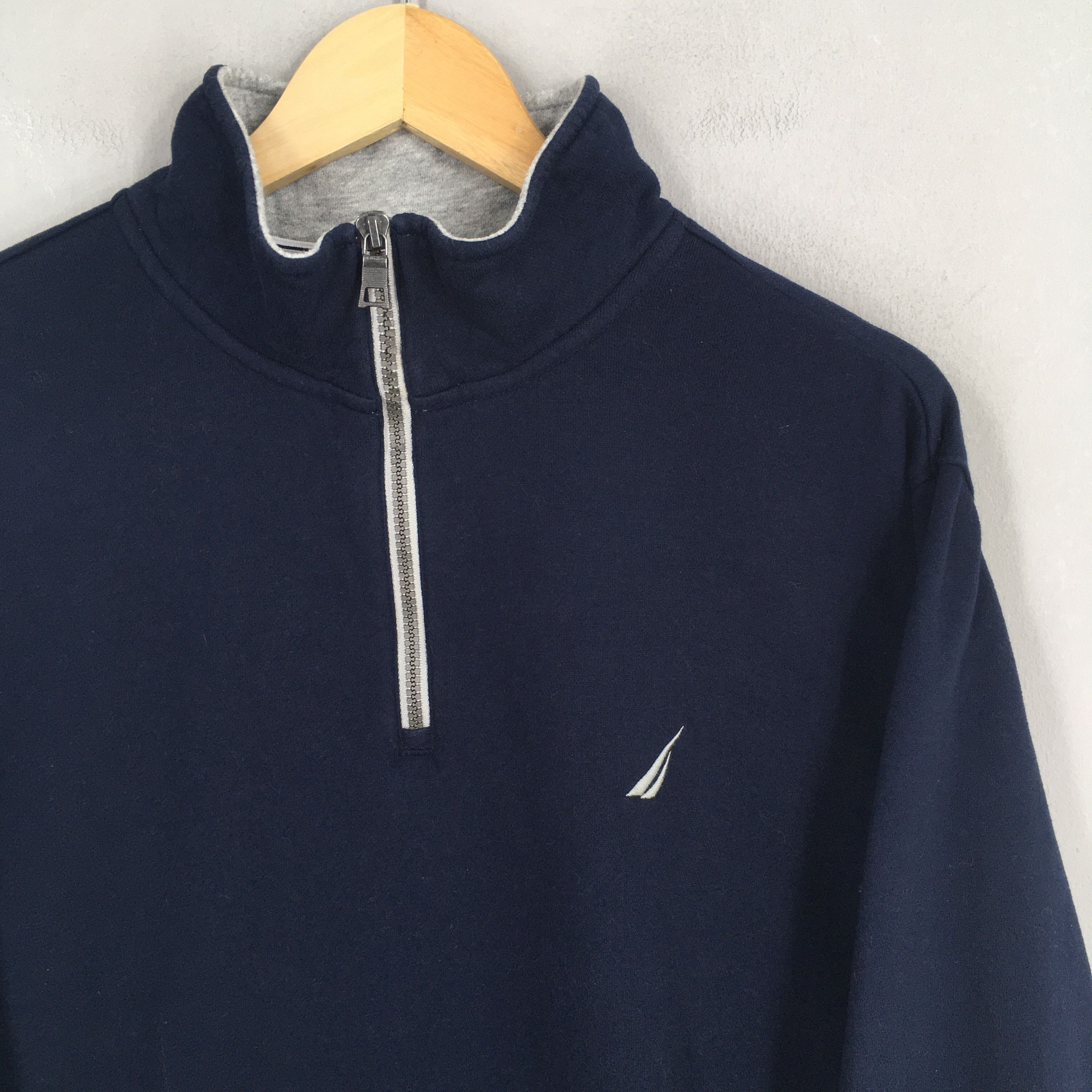 Nautica Vintage Nautica Blue Sweatshirt Large Size US L / EU 52-54 / 3 - 2 Thumbnail
