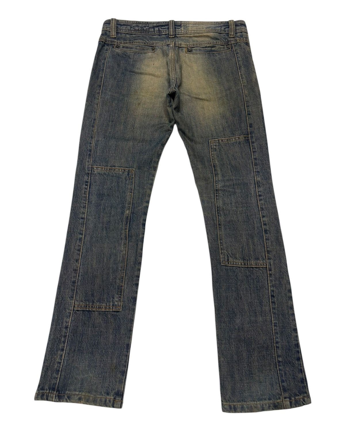 If Six Was Nine Vintage Japanese Kinky Style Mud Wash Jeans Oops West Point Size 32" / US 10 / IT 46 - 2 Thumbnail