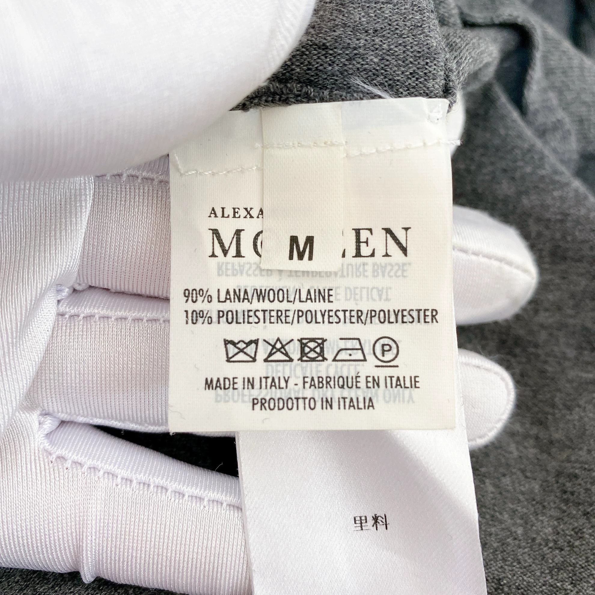 Alexander McQueen Alexander McQueen Knit Dress Gray M Stretchy Size M / US 6-8 / IT 42-44 - 8 Thumbnail