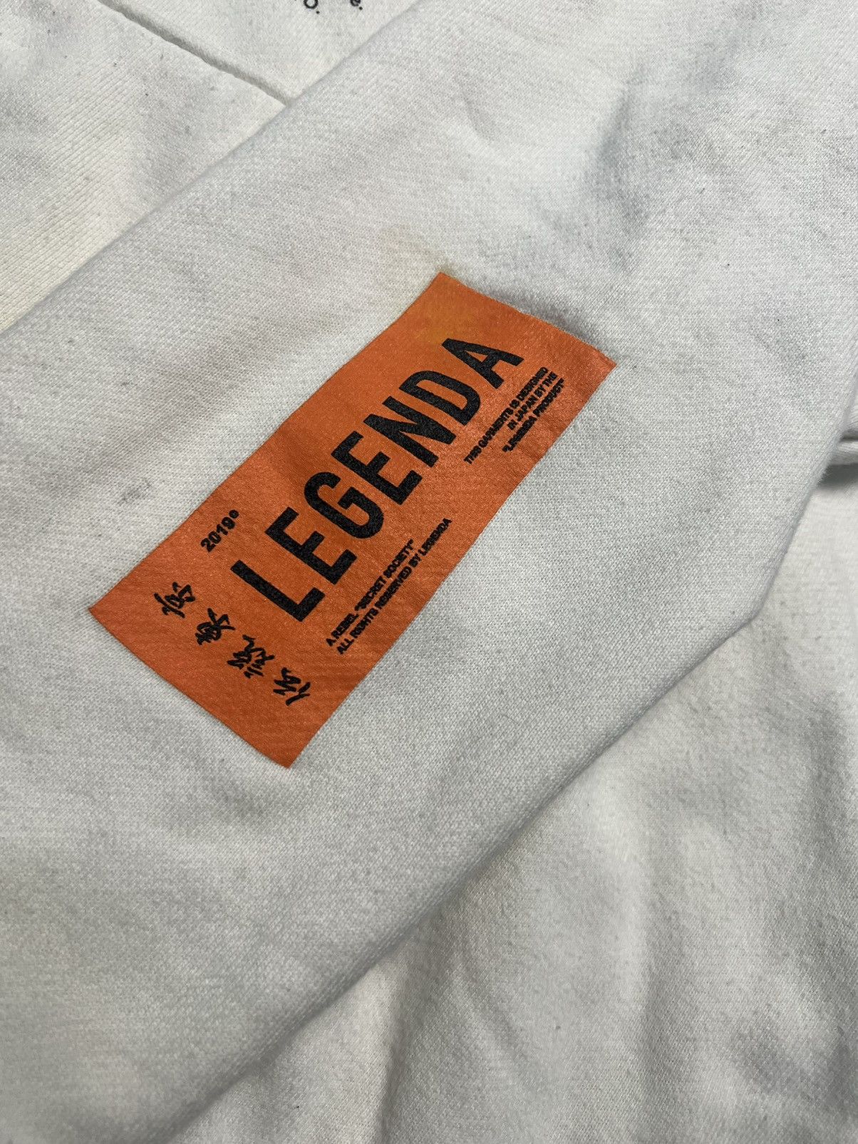 Japanese Brand LEGENDA Tokyo "Masonic Brotherhood" Graphic Hoodie (44) Size US M / EU 48-50 / 2 - 7 Thumbnail