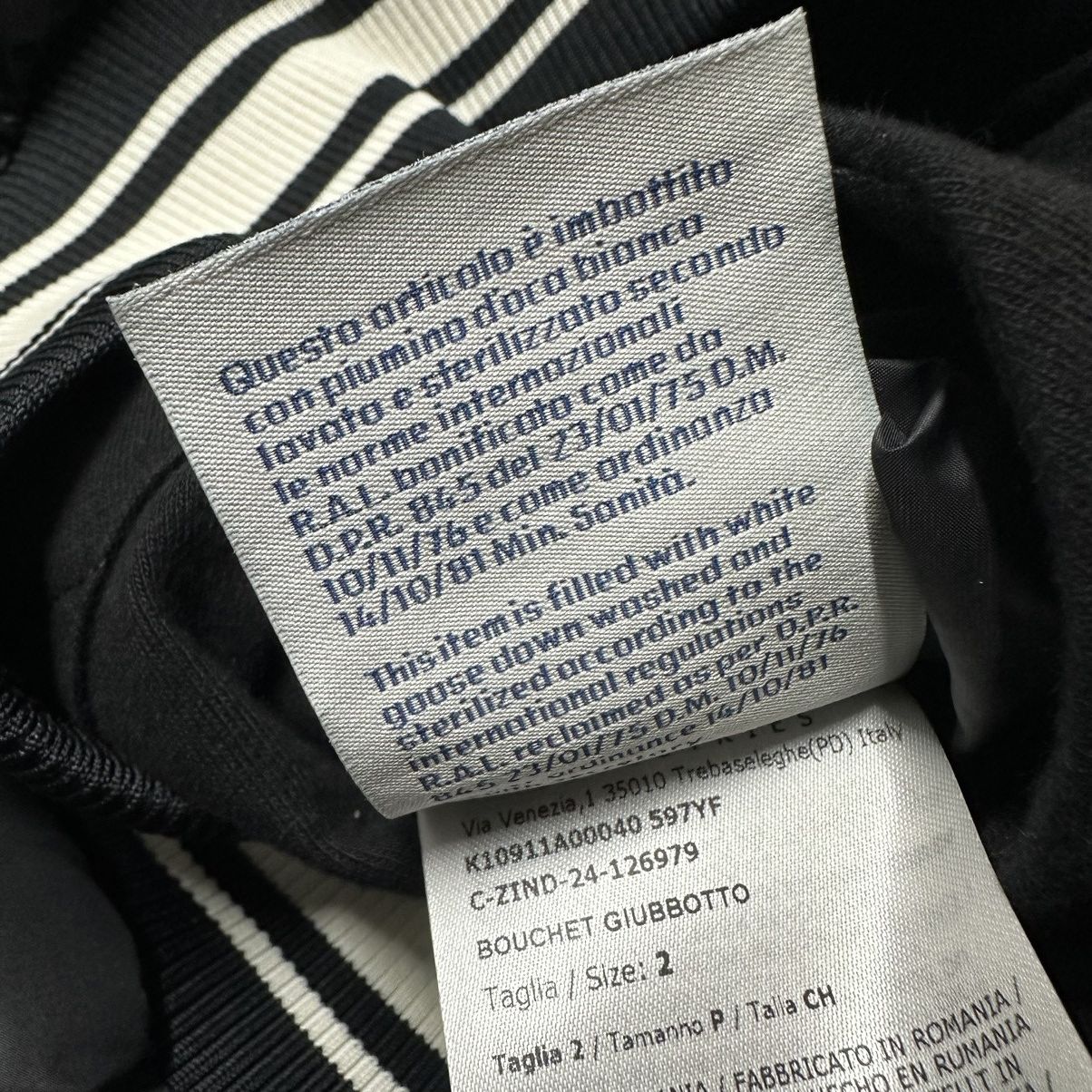 Moncler Moncler Reversible bouchet size 2 medium m black Mens jacket Size US M / EU 48-50 / 2 - 21 Thumbnail