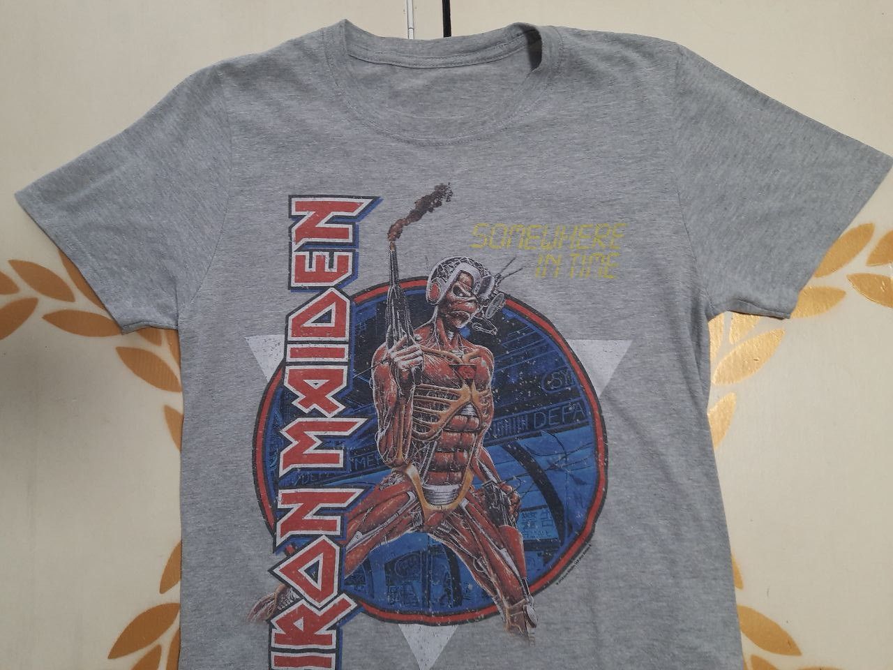 Band Tees × Iron Maiden Iron Maiden Somewhere In Time T-Shirt 2016 Size US XS / EU 42 / 0 - 7 Thumbnail