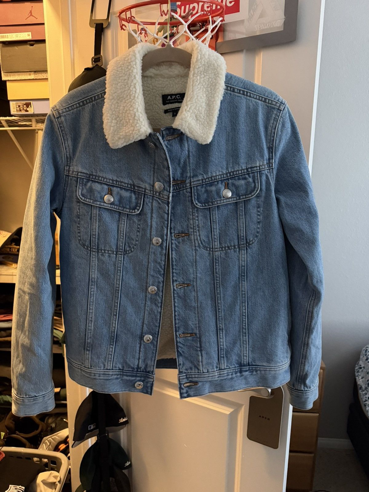 A.P.C. A.P.C. Denim jacket light blue Size US S / EU 44-46 / 1 - 9 Thumbnail