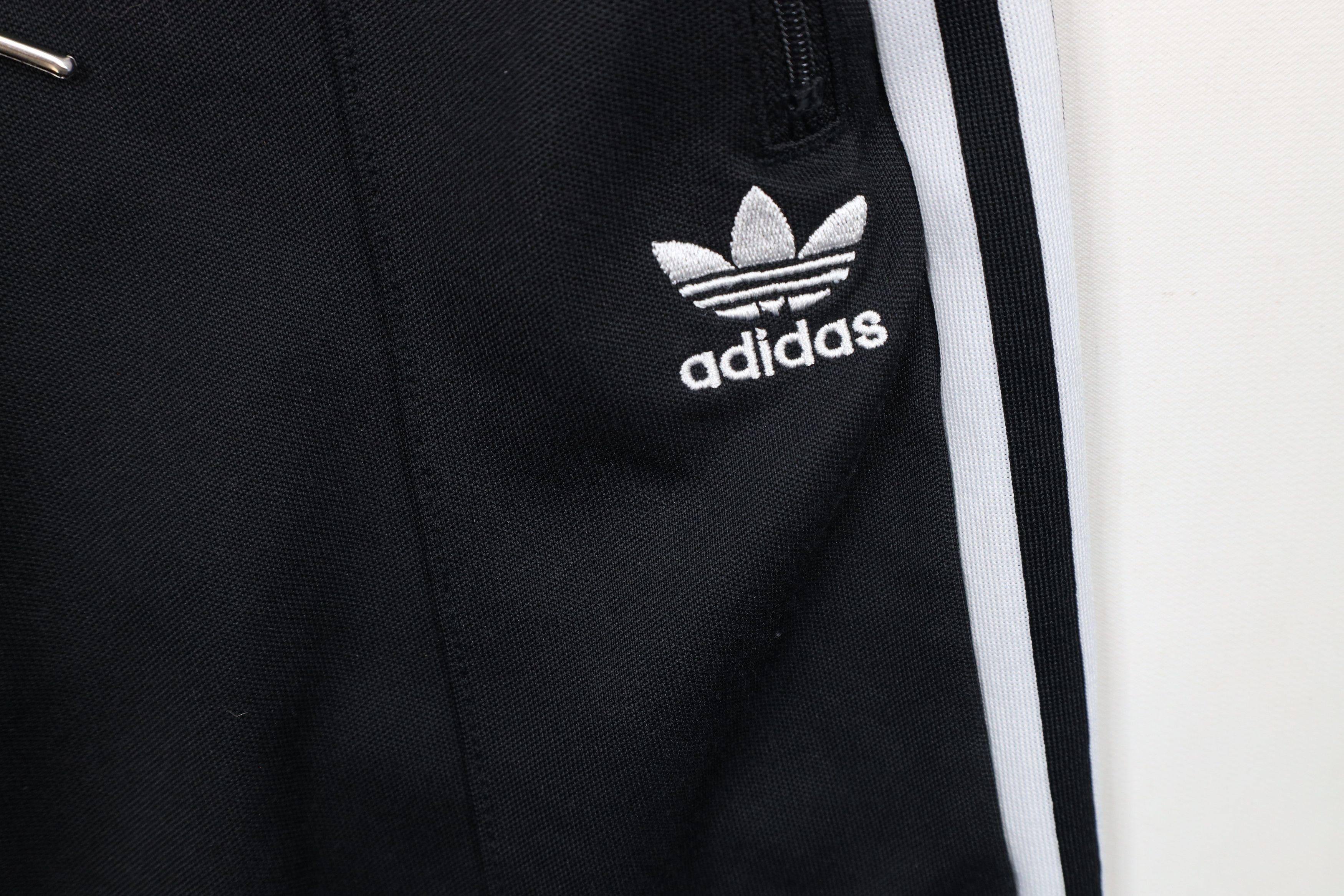 Adidas × Vintage Y2K Adidas Striped Heavyweight Tapered Sweatpants Pants Size US 32 / EU 48 - 5 Thumbnail
