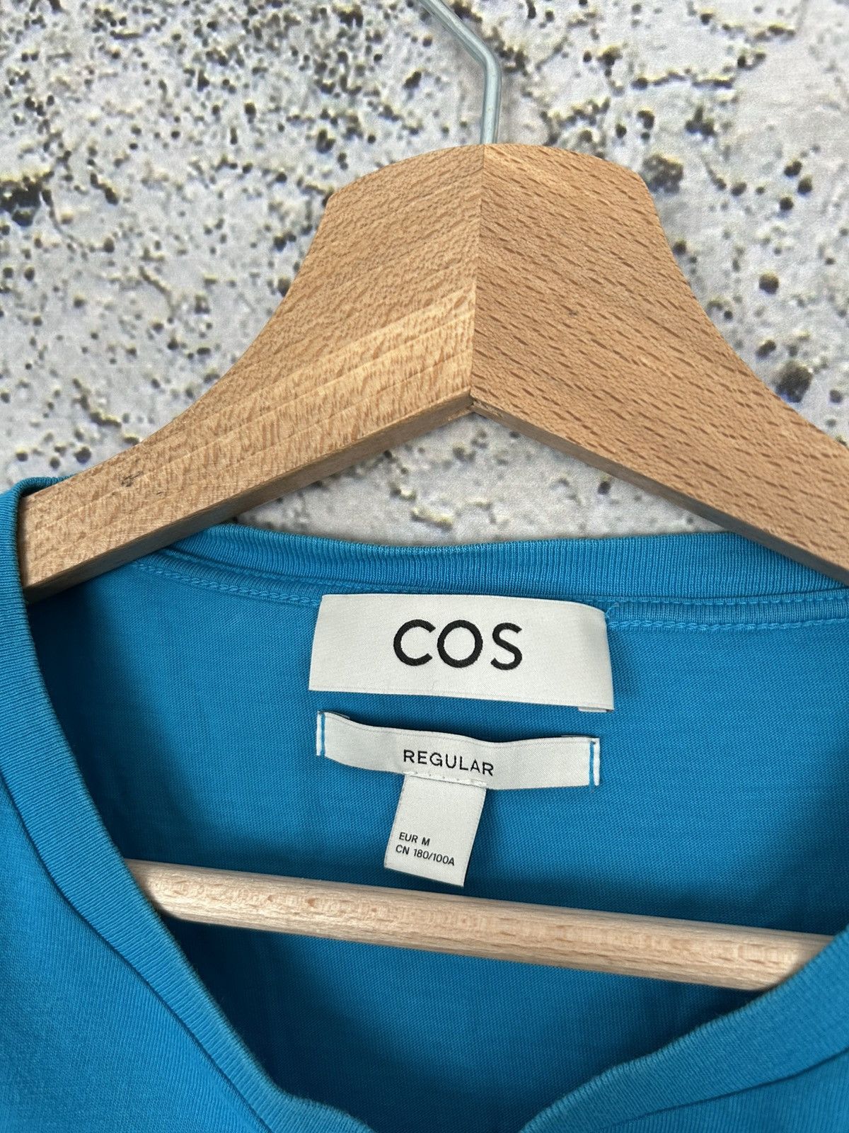 Cos COS Blue Basic Tee Minimalist Premium Scandinavia Size US M / EU 48-50 / 2 - 3 Thumbnail