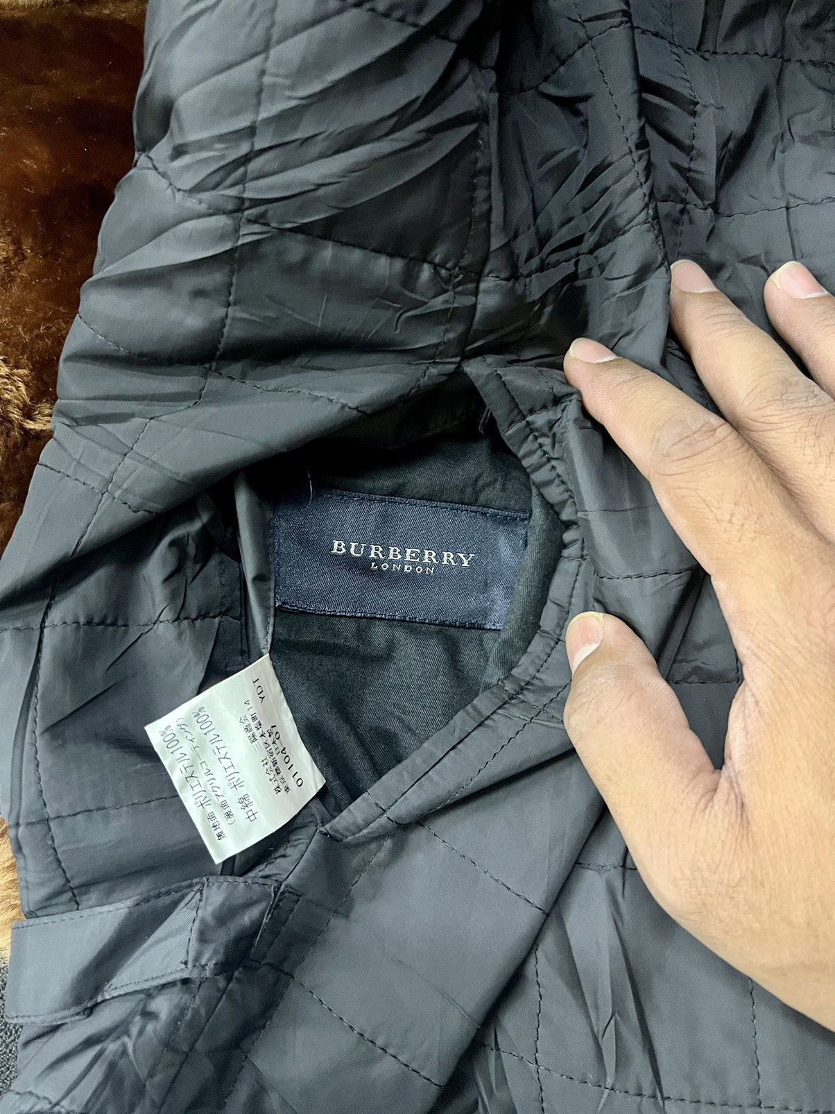 Burberry Burberry London Wool Checkered Black Reversible Vest Size US L / EU 52-54 / 3 - 14 Thumbnail