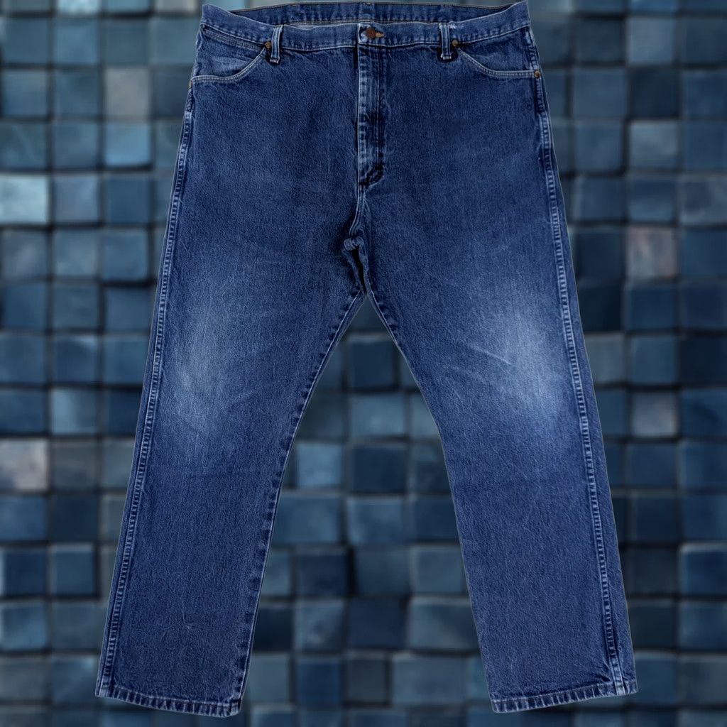 Wrangler Wrangler 13MWZ Cowboy Cut Original Fit Jeans Men 42x32 Blue Denim Regular 5-Pocket Wrangler Cowboy Cut Men Jeans 42 Extended Listing Size US 42 / EU 58 - 1 Thumbnail