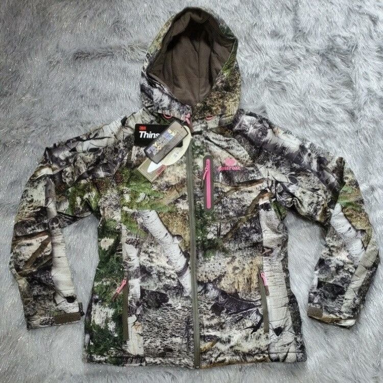 Mossy Oaks Mountain Country Camo Parka Coat Size L / US 10 / IT 46 - 1 Thumbnail
