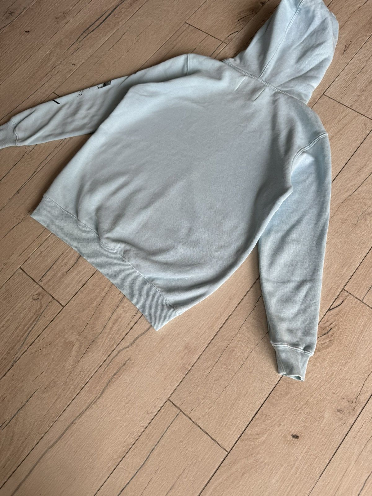 Calvin Klein 205W39NYC Calvin Klein X Andy Warhol Horseprint Baby Blue Hoodie Size US XS / EU 42 / 0 - 8 Thumbnail