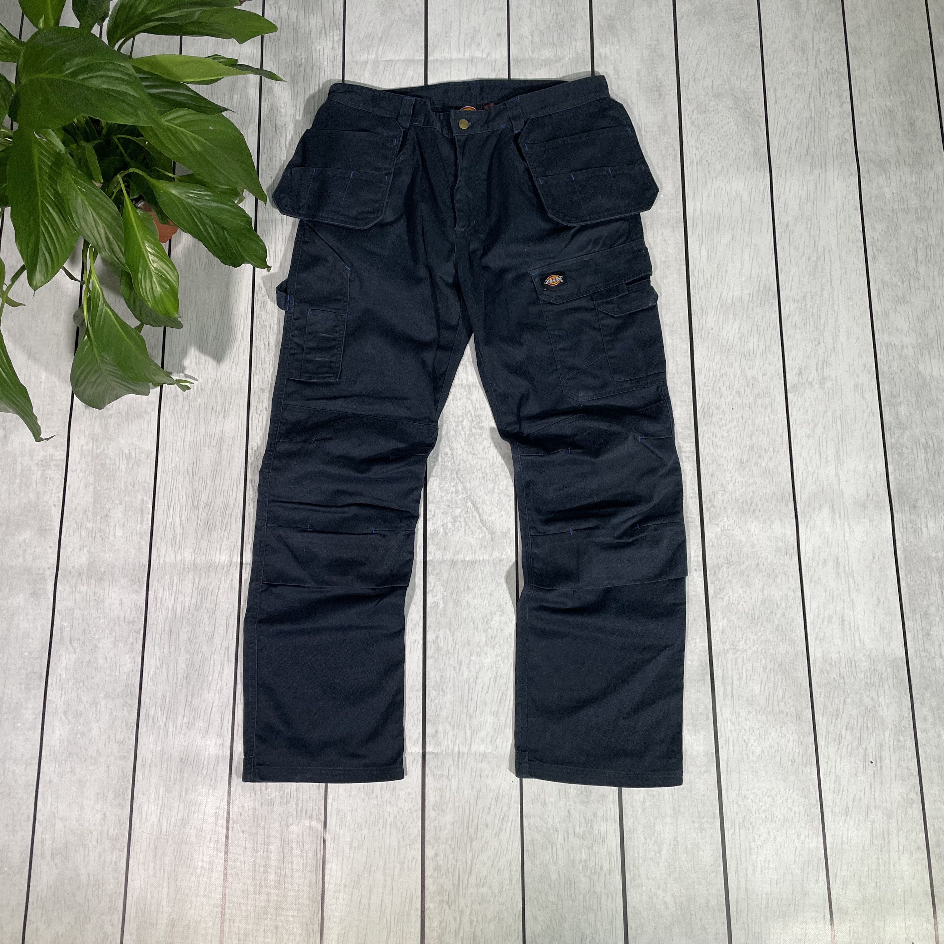 Dickies Dickies multipocket Work Pants – Navy/Black Canvas | W38 L34 Size US 38 / EU 54 - 1 Thumbnail