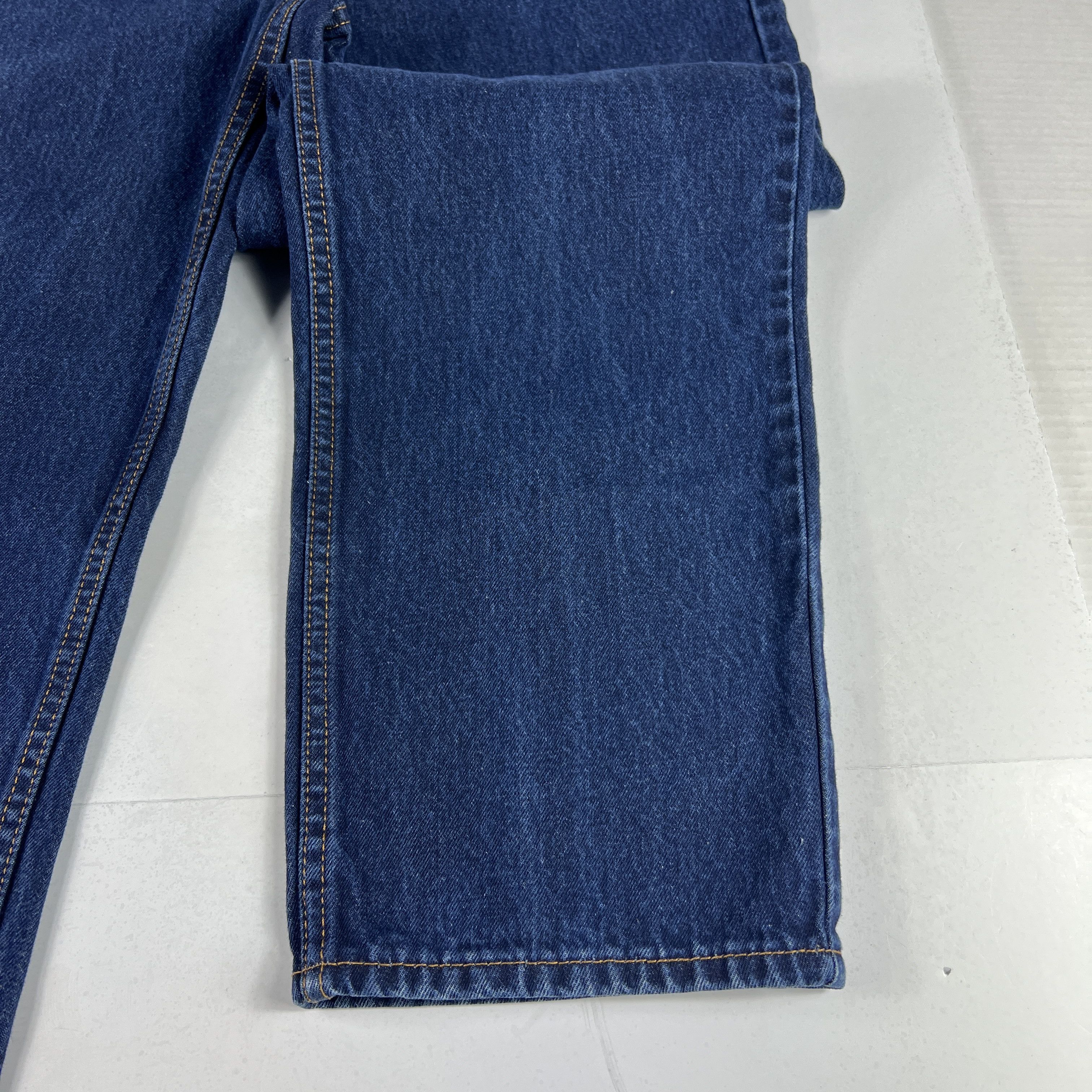 Levi's Levi's Jeans 550 Relaxed Fit Dark Blue Cotton Denim Size US 36 / EU 52 - 5 Thumbnail
