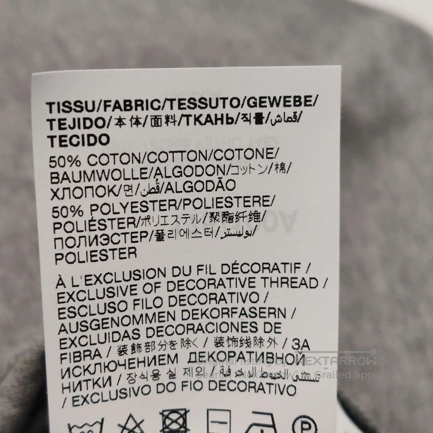 Saint Laurent Paris Saint Laurent YSL Logo Crewneck Short. Size US L / EU 52-54 / 3 - 9 Thumbnail