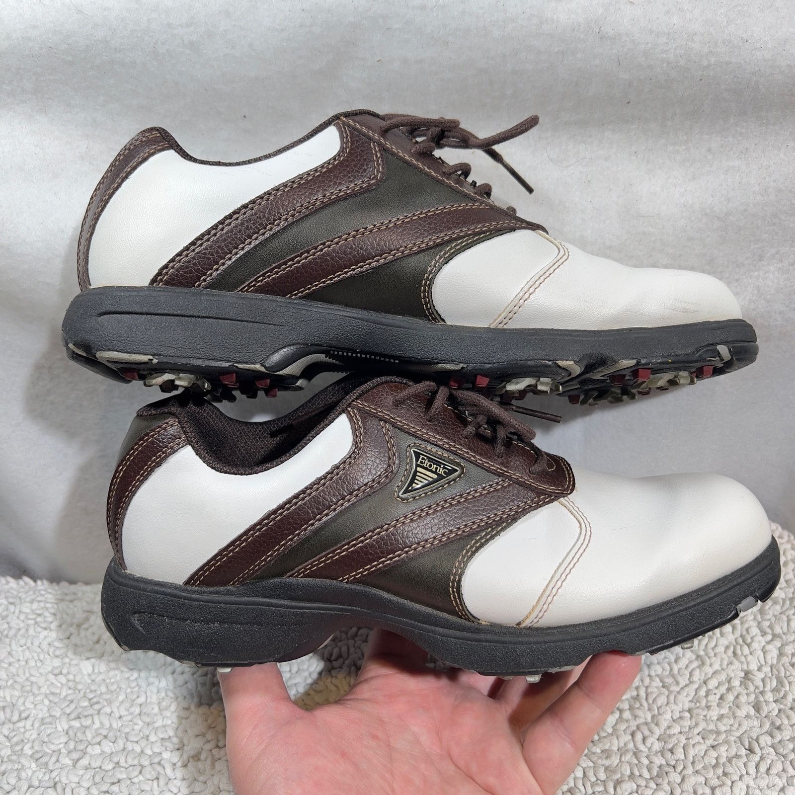 Etonic Etonic Golf Shoes Men's 7.5 M Lites Plus Oxford EM6100-14 Size US 7.5 / EU 40-41 - 12 Thumbnail