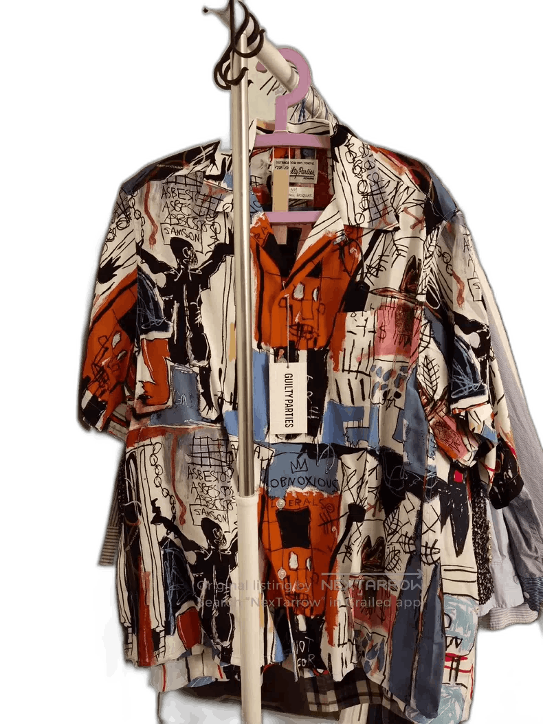 Wacko Maria Wacko Maria Basquiat Short Sleeve Shirt Size US M / EU 48-50 / 2 - 1 Thumbnail