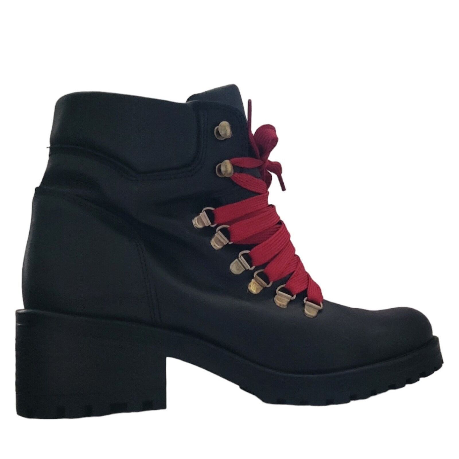 Steve Madden Steve Madden Women Black Leather Ankle Boots Bootie Size 9.5 Size US 9.5 / IT 39.5 - 2 Thumbnail