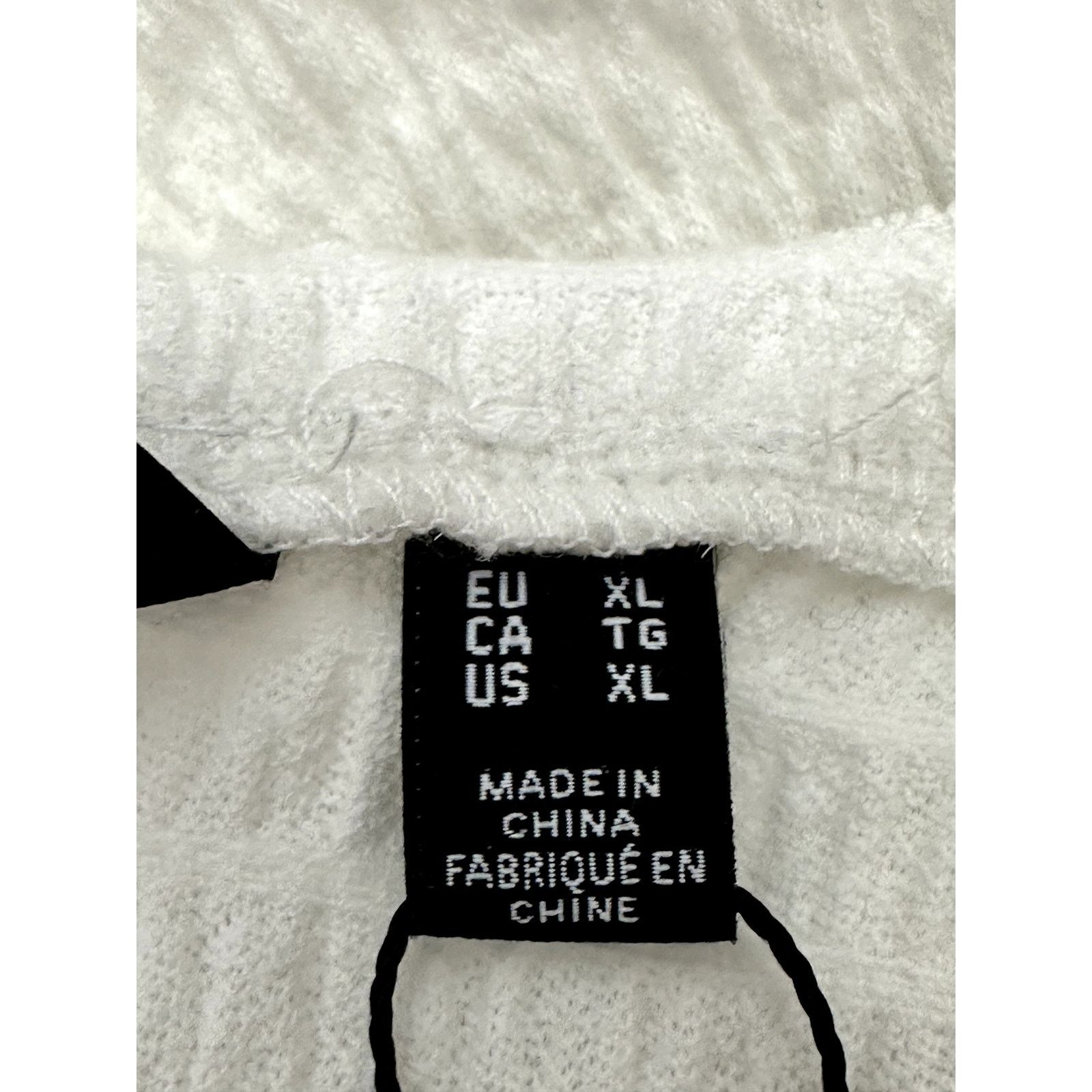 Other Vero Moda Cropped Tank Top Frill Smocked White Womens XL NWT Size XL / US 12-14 / IT 48-50 - 10 Thumbnail