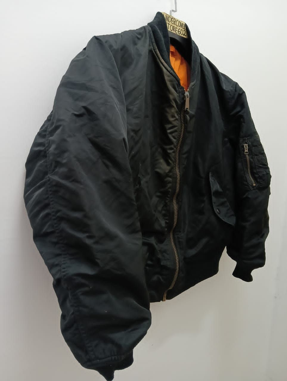 Alpha Industries 📌🔥Vintage Bombers Jacket ALPHA INDUSTRIES INC large size Size US L / EU 52-54 / 3 - 8 Thumbnail