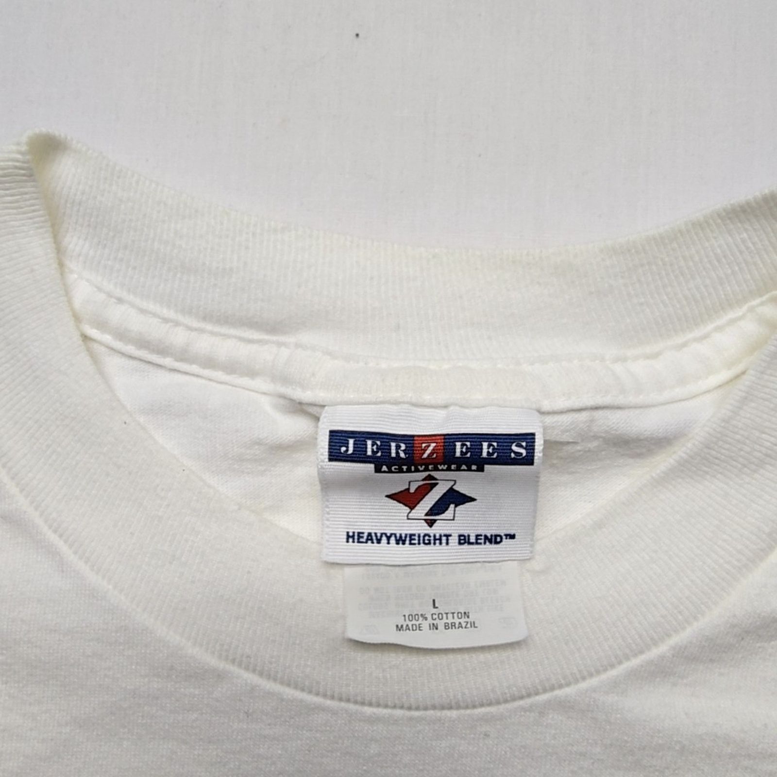 Jerzees Vintage NCRS National Monterey T-shirt L Corvette White Tee Size US L / EU 52-54 / 3 - 5 Thumbnail