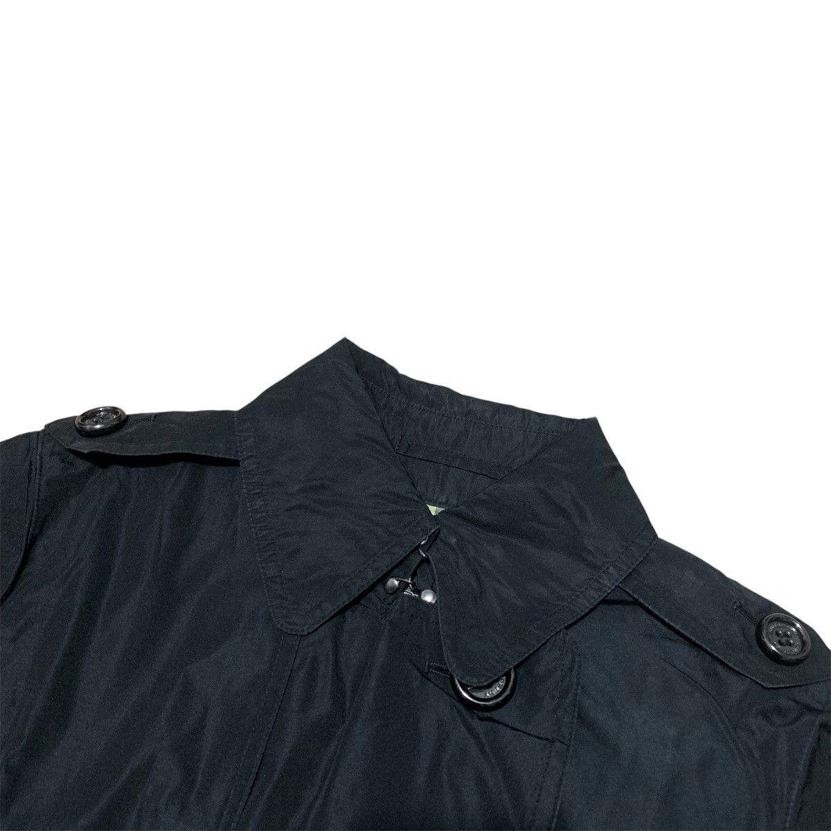 Burberry Vintage 90s Burberry Long Coat Nova Check Size XS / US 0-2 / IT 36-38 - 3 Thumbnail